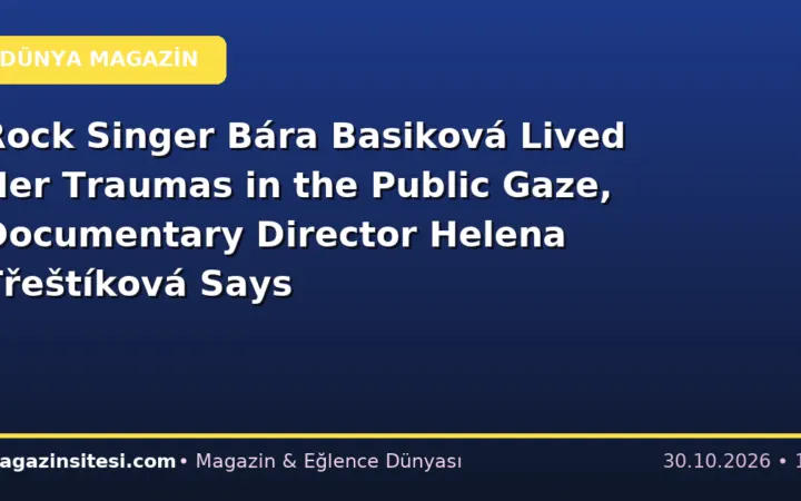 Rock Singer Bára Basiková Lived Her Traumas in the Public Gaze, Documentary Director Helena Třeštíková Says