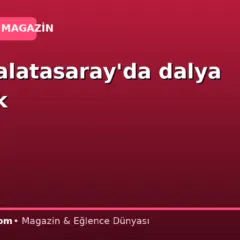 Sara Galatasaray’da dalya diyecek