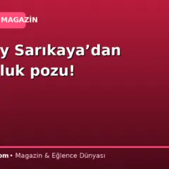 Serenay Sarıkaya’dan yorgunluk pozu!