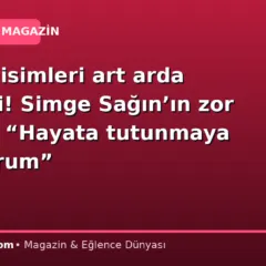 Sevdiği isimleri art arda kaybetti! Simge Sağın’ın zor günleri: “Hayata tutunmaya çalışıyorum”
