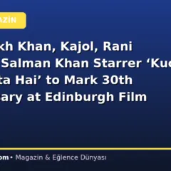 Shah Rukh Khan, Kajol, Rani Mukerji, Salman Khan Starrer ‘Kuch Kuch Hota Hai’ to Mark 30th Anniversary at Edinburgh Film Festival With Karan Johar