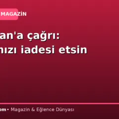Sibel Can’a çağrı: Arabamızı iadesi etsin