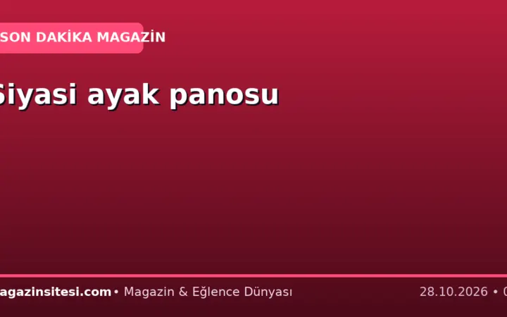 Siyasi ayak panosu
