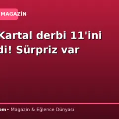 İsmail Kartal derbi 11’ini belirledi! Sürpriz var