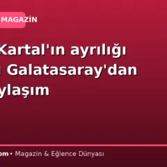 İsmail Kartal’ın ayrılığı sonrası Galatasaray’dan flaş paylaşım