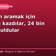 Solucan aramak için toprağı kazdılar, 24 bin sikke buldular