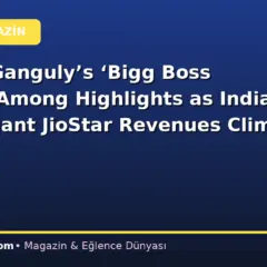 Sourav Ganguly’s ‘Bigg Boss Bangla’ Among Highlights as Indian Media Giant JioStar Revenues Climb 10%