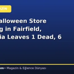 Spirit Halloween Store Shooting in Fairfield, California Leaves 1 Dead, 6 Injured