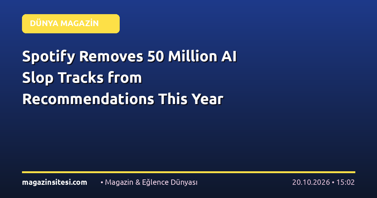 Spotify Removes 50 Million AI Slop Tracks from Recommendations This Year