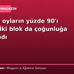 İsrail’de oyların yüzde 90’ı sayıldı: İki blok da çoğunluğa ulaşamadı