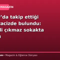İstanbul’da takip ettiği kadına tacizde bulundu: Mahalleli çıkmaz sokakta yakaladı