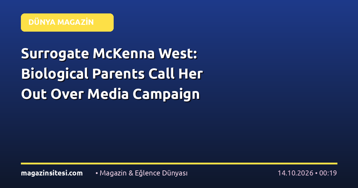 Surrogate McKenna West: Biological Parents Call Her Out Over Media Campaign
