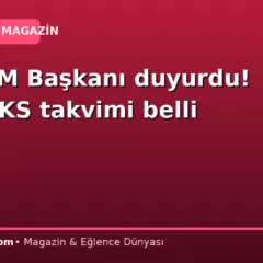 … ÖSYM Başkanı duyurdu! 2027 YKS takvimi belli oldu