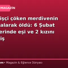 Taşeron işçi çöken merdivenin altında kalarak öldü: 6 Şubat depremlerinde eşi ve 2 kızını kaybetmiş