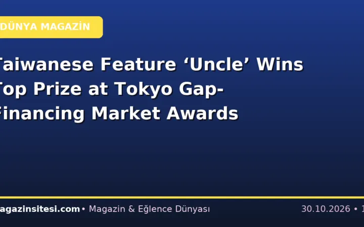 Taiwanese Feature ‘Uncle’ Wins Top Prize at Tokyo Gap-Financing Market Awards
