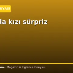 İtalya’da kızı sürpriz yaptı