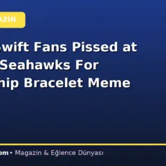 Taylor Swift Fans Pissed at Seattle Seahawks For Friendship Bracelet Meme