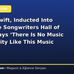 Taylor Swift, Inducted Into Nashville Songwriters Hall of Fame, Says ‘There Is No Music Community Like This Music Community. I Know, I Checked All the Communities’