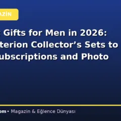 The Best Gifts for Men in 2026: From Criterion Collector’s Sets to Coffee Subscriptions and Photo Books