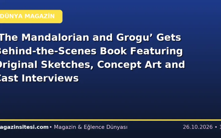 ‘The Mandalorian and Grogu’ Gets Behind-the-Scenes Book Featuring Original Sketches, Concept Art and Cast Interviews