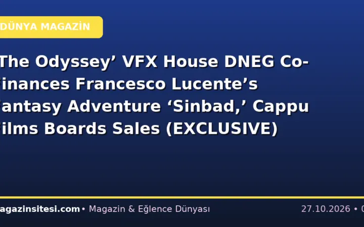 ‘The Odyssey’ VFX House DNEG Co-Finances Francesco Lucente’s Fantasy Adventure ‘Sinbad,’ Cappu Films Boards Sales (EXCLUSIVE)