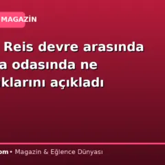 Thomas Reis devre arasında soyunma odasında ne konuştuklarını açıkladı
