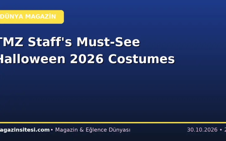 TMZ Staff’s Must-See Halloween 2026 Costumes