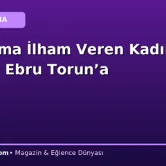 “Topluma İlham Veren Kadın Ödülü” Ebru Torun’a verildi