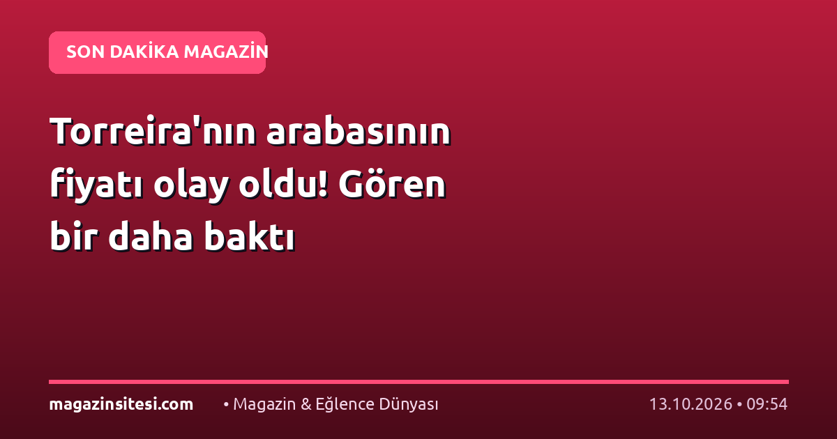 Torreira’nın arabasının fiyatı olay oldu! Gören bir daha baktı