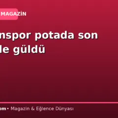 Trabzonspor potada son bölümde güldü