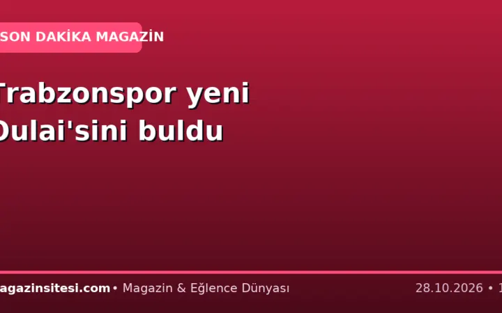 Trabzonspor yeni Oulai’sini buldu