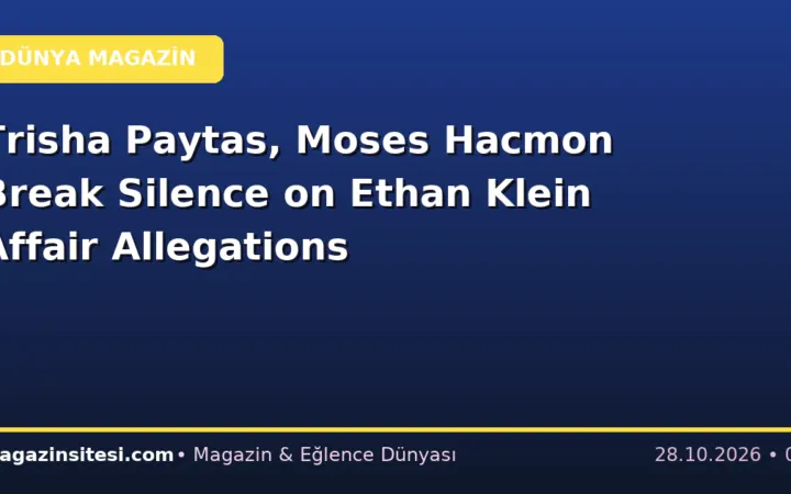 Trisha Paytas, Moses Hacmon Break Silence on Ethan Klein Affair Allegations