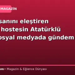 Türk aksanını eleştiren yolcuya hostesin Atatürklü yanıtı sosyal medyada gündem oldu