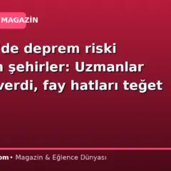 Türkiye’de deprem riski olmayan şehirler: Uzmanlar konum verdi, fay hatları teğet geçiyor