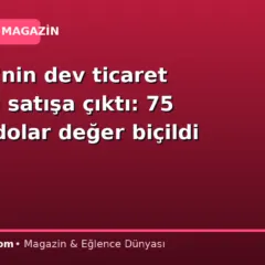 Türkiye’nin dev ticaret merkezi satışa çıktı: 75 milyon dolar değer biçildi