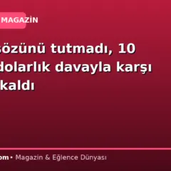 Trump sözünü tutmadı, 10 milyon dolarlık davayla karşı karşıya kaldı