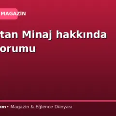 Trump’tan Minaj hakkında kalça yorumu