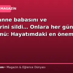 Uğruna anne babasını ve kardeşlerini sildi… Onlara her gün yıl dönümü: Hayatımdaki en önemli insansın