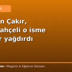 Uğurcan Çakır, Fenerbahçeli o isme övgüler yağdırdı