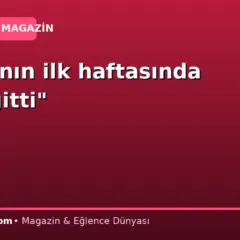 “Vefatının ilk haftasında tatile gitti”