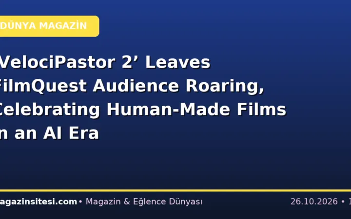 ‘VelociPastor 2’ Leaves FilmQuest Audience Roaring, Celebrating Human-Made Films in an AI Era