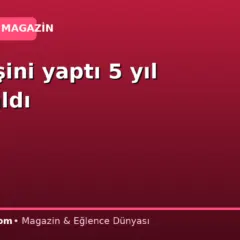 Yargı işini yaptı 5 yıl hapis aldı