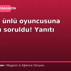 Yılların ünlü oyuncusuna kazancı soruldu! Yanıtı şaşırttı