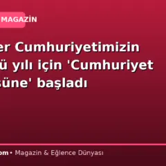 Yüzbinler Cumhuriyetimizin 103’üncü yılı için ‘Cumhuriyet Yürüyüşüne’ başladı