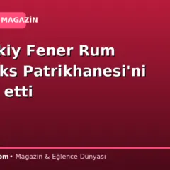 Zelenskiy Fener Rum Ortodoks Patrikhanesi’ni ziyaret etti