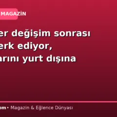 Zenginler değişim sonrası ülkeyi terk ediyor, milyonlarını yurt dışına taşıyor